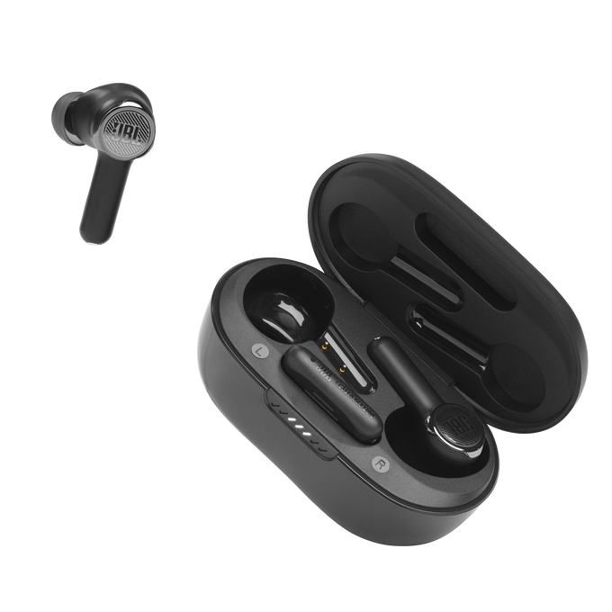 JBL Quantum TWS - Black - True wireless Noise Cancelling gaming earbuds - Detailshot 3 image number null