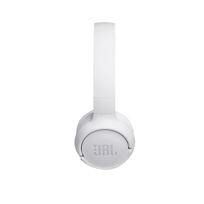 JBL Tune 500BT - White - Wireless on-ear headphones - Left image number null