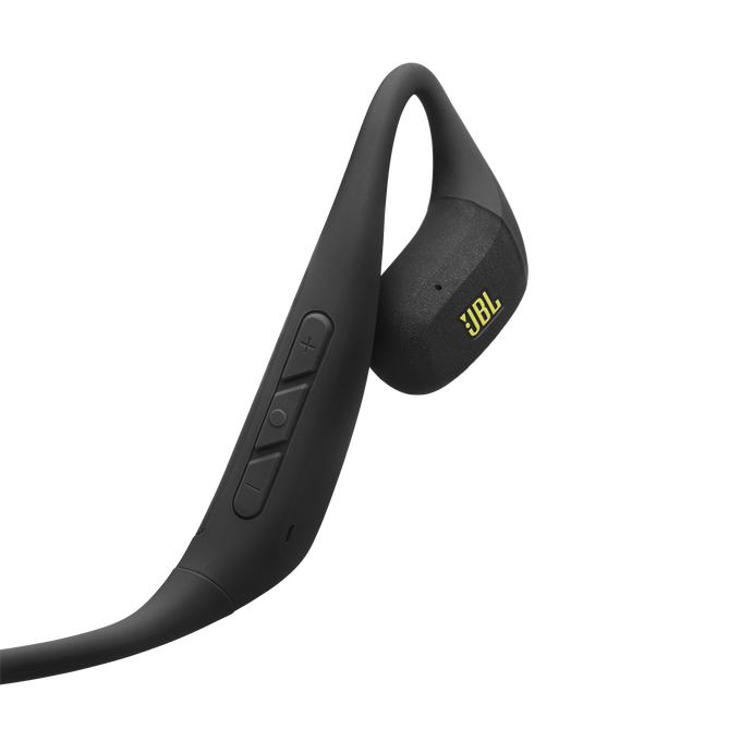 JBL Endurance Pace - Black / Lime - Open-Ear Sport Headphones - Back image number null
