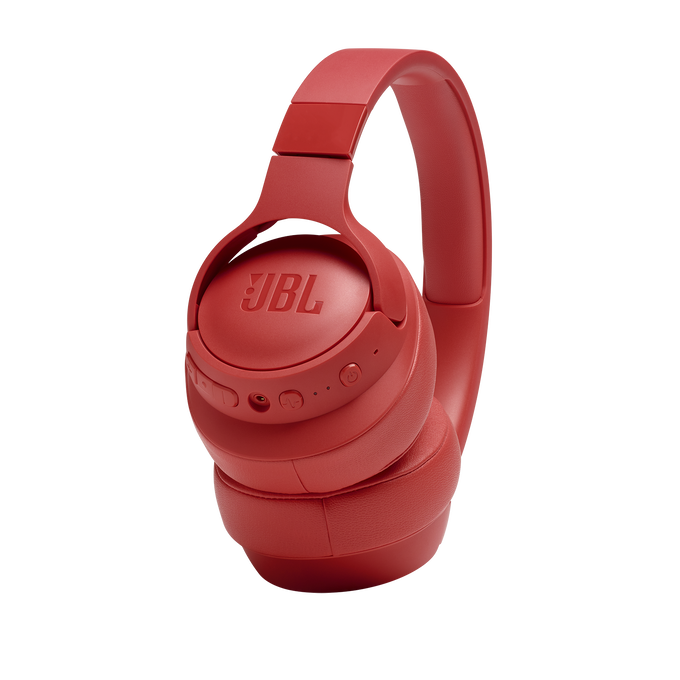 JBL Tune 750BTNC - Coral Orange - Wireless Over-Ear ANC Headphones - Detailshot 6 image number null