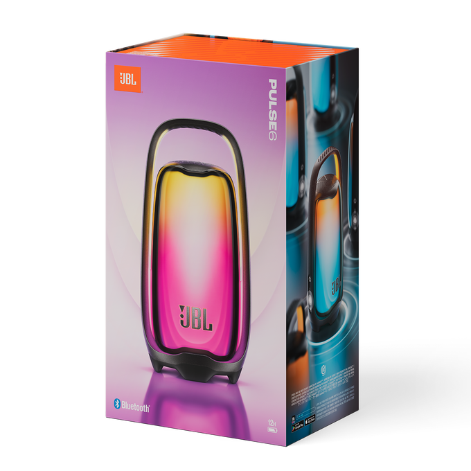 JBL Pulse 6 - Black - Portable speaker with JBL legendary sound and a customizable 360&deg; lightshow - Detailshot 9 image number null