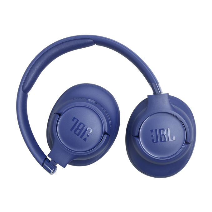JBL Tune 730BT - Blue - Wireless over-ear headphones - Back image number null