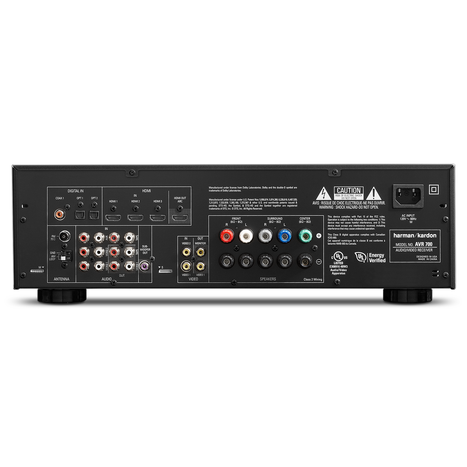 harman kardon avr 134 settings 