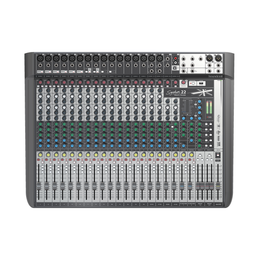 Signature 22 MTK - Black - 22-input analogue mixer with onboard effects - Hero image number null
