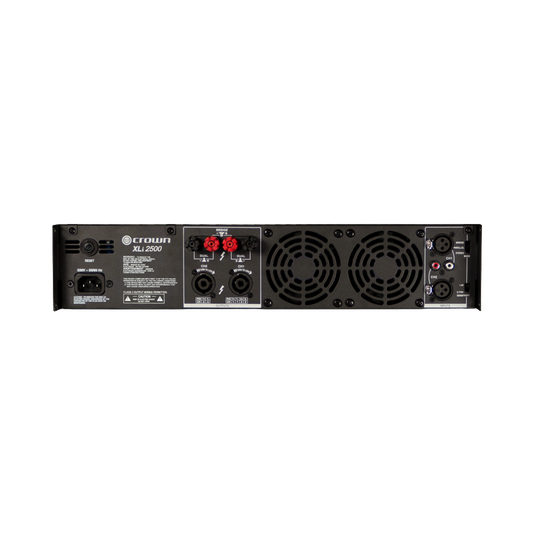 XLi 2500 | Two-channel, 750W @ 4Ω power amplifier