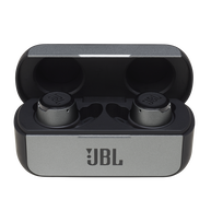 JBL Reflect Flow - Black - Waterproof true wireless sport earbuds - Hero