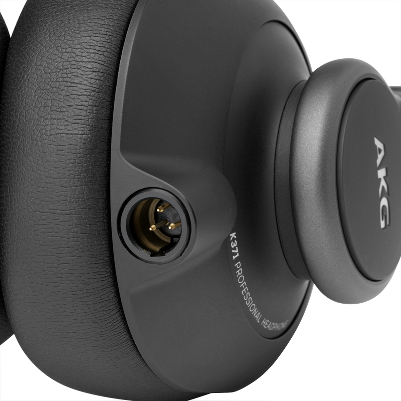 K371 - Black - Over-ear, closed-back, foldable studio headphones  - Detailshot 4 image number null
