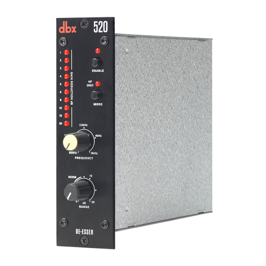 520 - Black - De-Esser - 500 Series - Detailshot 1 image number null