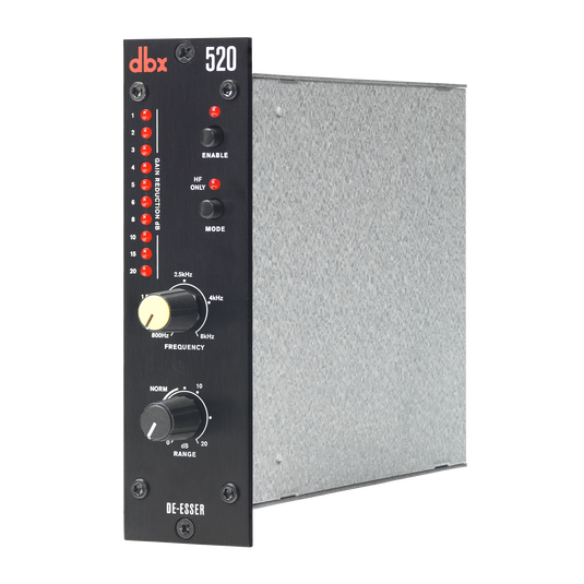 520 - Black - De-Esser - 500 Series - Detailshot 1 image number null