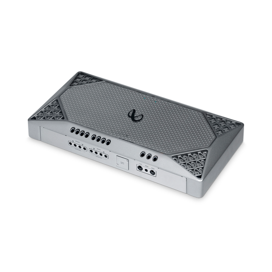 Infinity Marine M704A - Silver - Multi-element high-performance, 4-channel amplifier - Hero image number null
