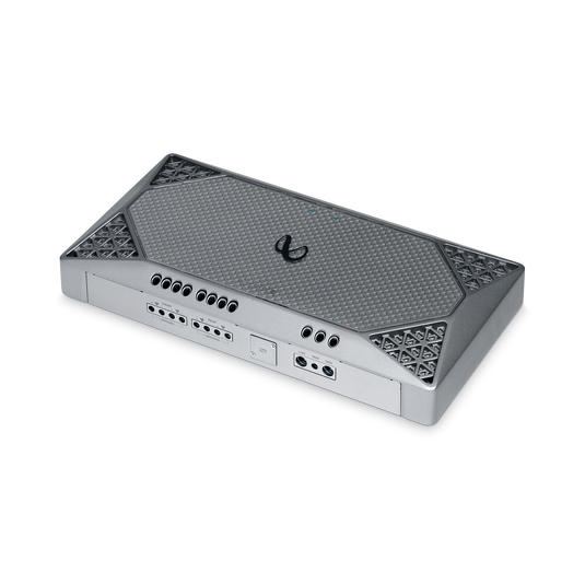 Infinity Marine M704A - Silver - Multi-element high-performance, 4-channel amplifier - Hero image number null