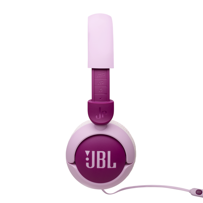 JBL Junior 320C - Purple - Wired on-ear kids headphones - Right image number null