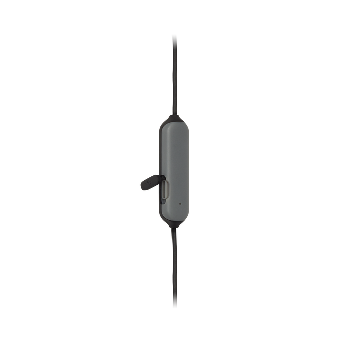 JBL Endurance RUNBT - Black - Sweatproof Wireless In-Ear Sport Headphones - Detailshot 2 image number null
