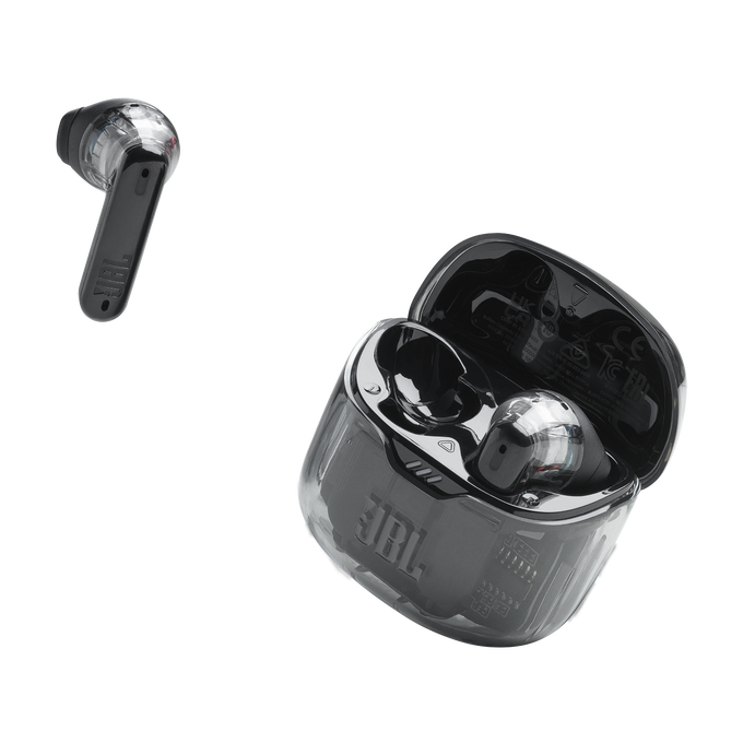 JBL Tune Flex Ghost Edition - Ghost Black - True wireless Noise Cancelling earbuds - Detailshot 7 image number null