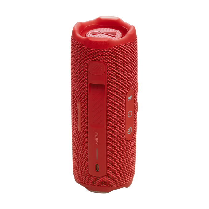 JBL Flip 7 - Red - Portable waterproof and drop-proof  speaker - Back image number null