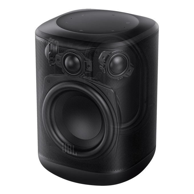 JBL Cove M1 - Black - Compact Wi-Fi home speaker - Detailshot 7 image number null