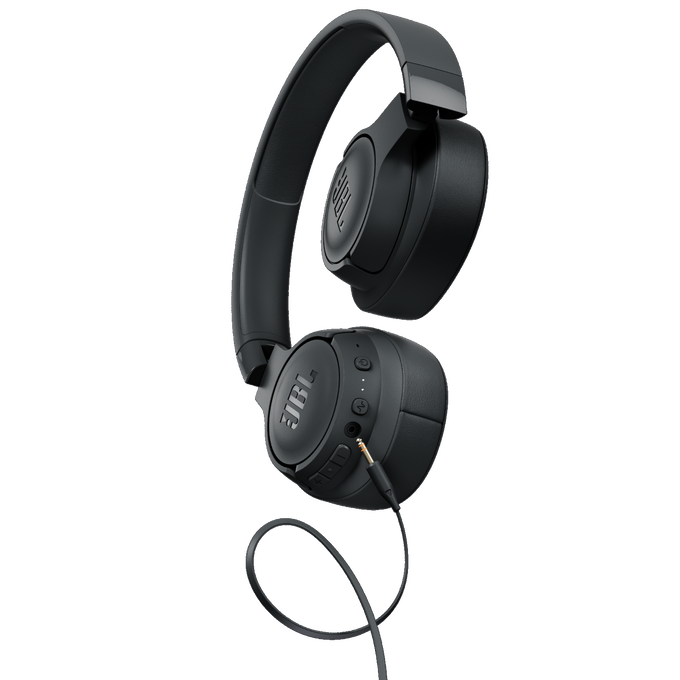 JBL Tune 750BTNC - Black - Wireless Over-Ear ANC Headphones - Detailshot 7 image number null