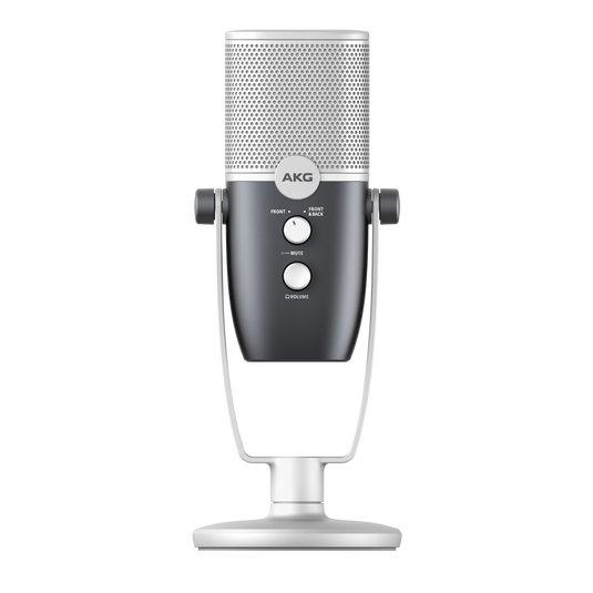 AKG Ara - Blue - Professional Two-Pattern USB Condenser Microphone - Front image number null
