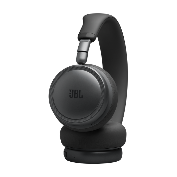 JBL Live 680NC - Black - Wireless on-ear Noise Cancelling headphones - Top image number null