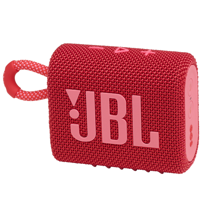 JBL Go 3 - Red - Portable Waterproof Speaker - Hero image number null