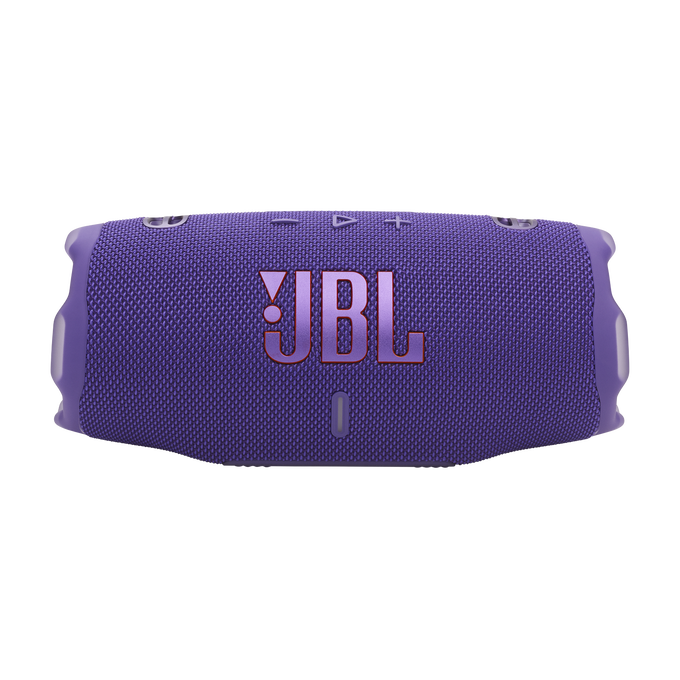 JBL Charge 6 - Purple - Portable waterproof and drop-proof Bluetooth speaker - Front image number null