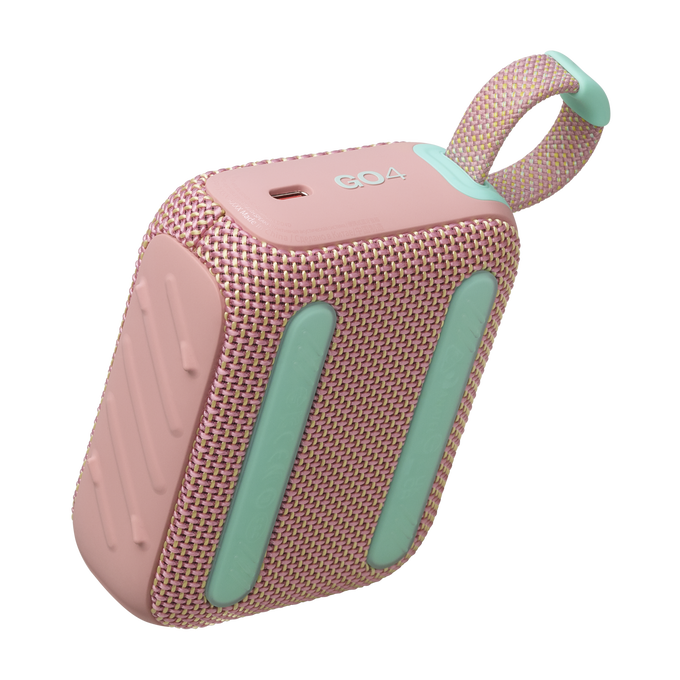 JBL Go 4 - Pink - Ultra-Portable Bluetooth Speaker - Detailshot 2 image number null