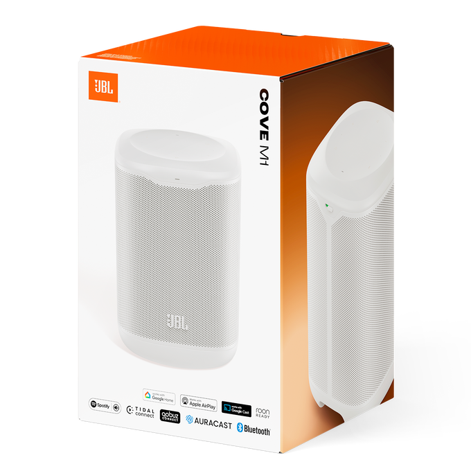 JBL Cove M1 - White - Compact Wi-Fi home speaker - Detailshot 9 image number null