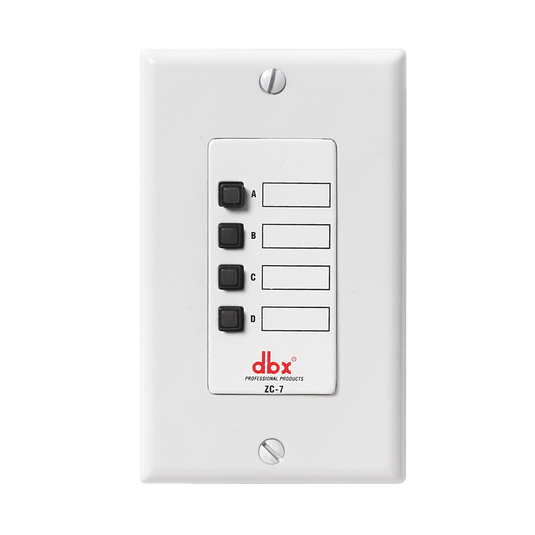ZC-7 | Wall-Mounted Zone Controller w/Push-toTalk