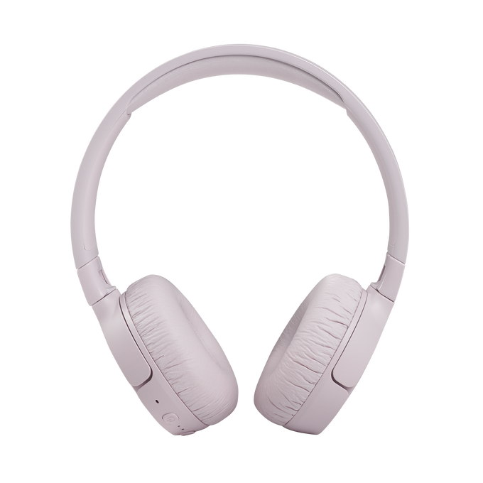 JBL Tune 660NC - Pink - Wireless, on-ear, active noise-cancelling headphones. - Front image number null