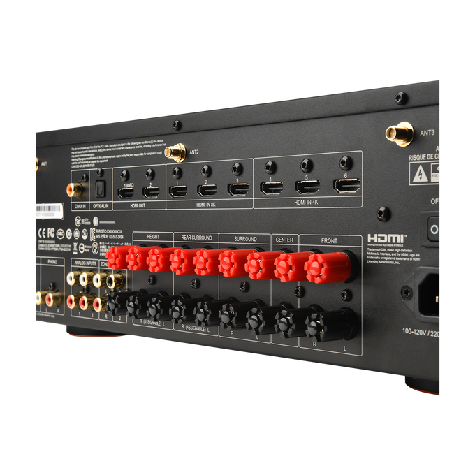 MA9100HP - Black - 9.2-channel 8K High Performance AV Receiver - Detailshot 5 image number null