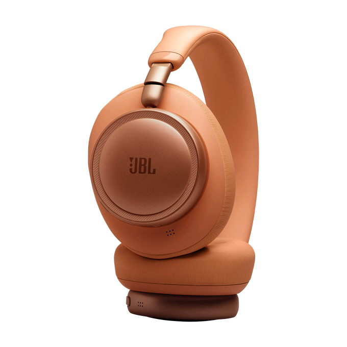 JBL Live 780NC - Orange - Wireless over-ear Noise Cancelling headphones - Top image number null