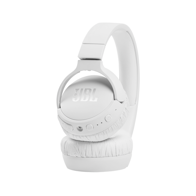 JBL Tune 660NC - White - Wireless, on-ear, active noise-cancelling headphones. - Detailshot 4 image number null
