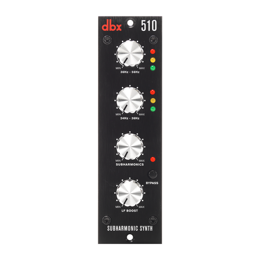 510 - Black - Subharmonic Synthesizer - 500 Series - Hero image number null