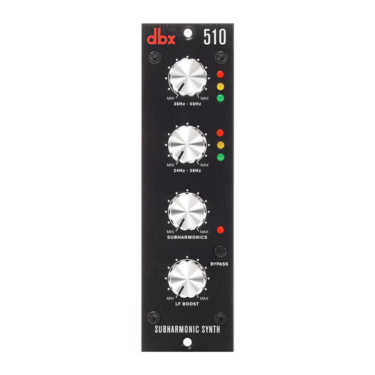 510 - Black - Subharmonic Synthesizer - 500 Series - Hero image number null