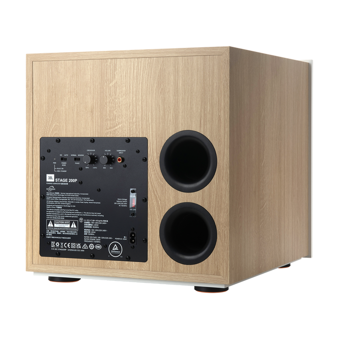 Stage 200P - Latte - 10-inch (250mm) 300W Powered Subwoofer - Detailshot 6 image number null