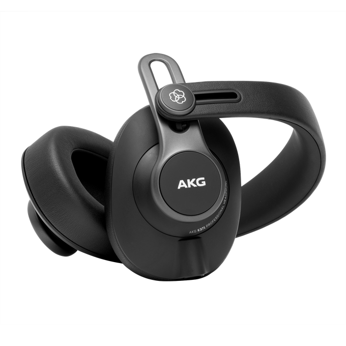 K371 - Black - Over-ear, closed-back, foldable studio headphones  - Detailshot 1 image number null