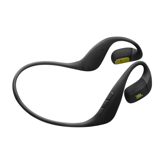 JBL Endurance Pace - Black / Lime - Open-Ear Sport Headphones - Detailshot 2 image number null