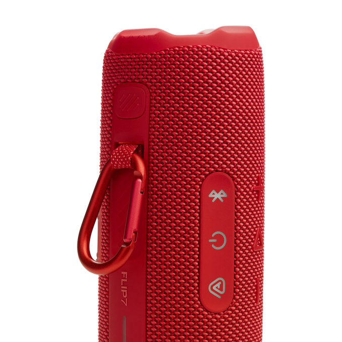 JBL Flip 7 - Red - Portable waterproof and drop-proof  speaker - Detailshot 4 image number null
