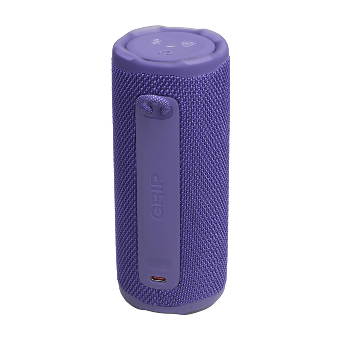 JBL Grip - Purple - Compact Bluetooth speaker with bold JBL Pro Sound and ambient light - Back image number null