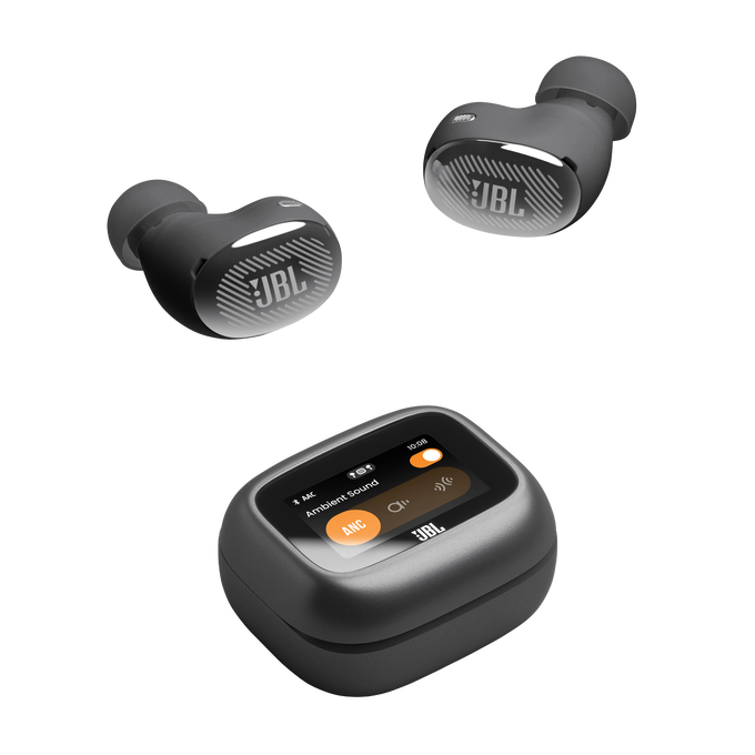 JBL Live Buds 4 - Black - True wireless Noise Cancelling earbuds - Top image number null