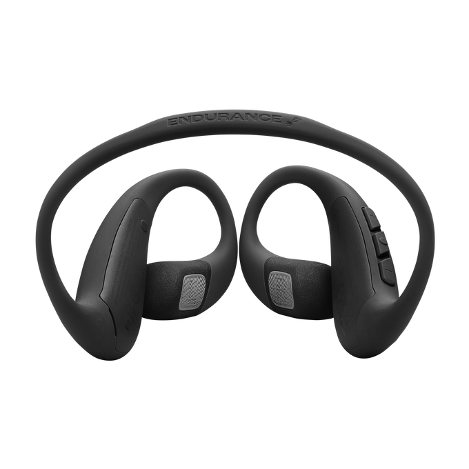 JBL Endurance Pace - Black / Gray - Open-Ear Sport Headphones - Front image number null