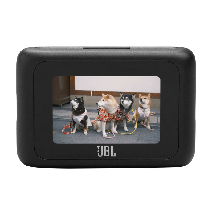 JBL Smart Transmitter - Black - Smart wireless transmitter with touch screen display for universal connectivity - Front image number null