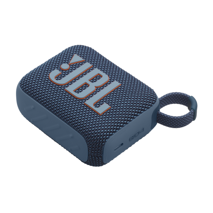 JBL Go 4 - Blue - Ultra-Portable Bluetooth Speaker - Detailshot 4 image number null
