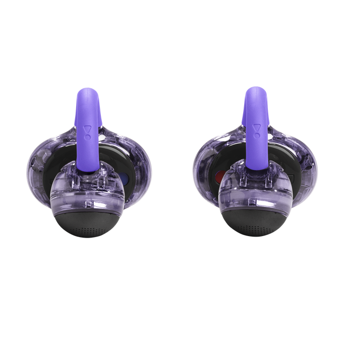 JBL Soundgear Clips - Purple - True wireless open-ear headphones - Back image number null