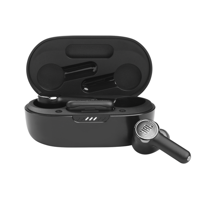 JBL Quantum TWS - Black - True wireless Noise Cancelling gaming earbuds - Hero image number null