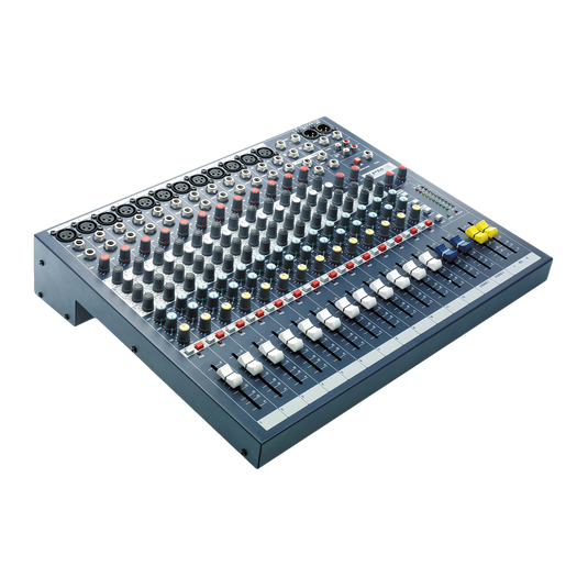 EPM12 - Dark Blue - A multipurpose mixer that carries the hallmarks of Soundcraft’s professional heritage. - Hero image number null