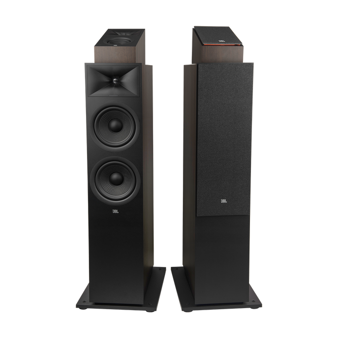 Stage 280F - Espresso - 2.5-Way Dual 8-inch (200mm) Floorstanding Loudspeaker - Detailshot 10 image number null