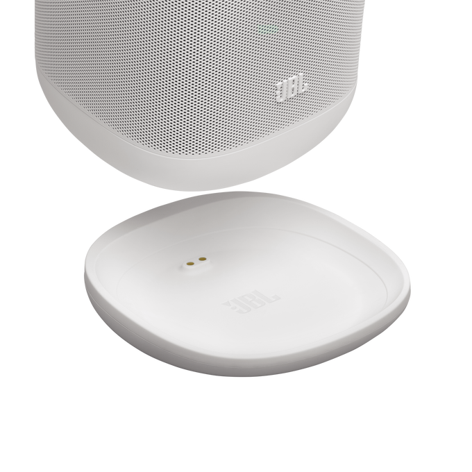 JBL Cove P1 - White - Portable Wi-Fi home speaker - Detailshot 2 image number null