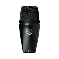 P2 - Black - High-performance dynamic bass microphone - Hero