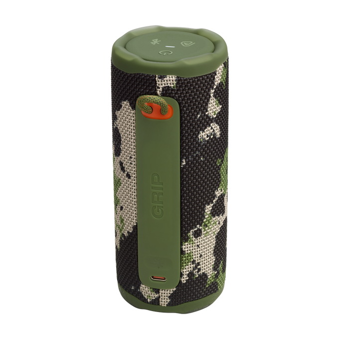 JBL Grip - Squad - Compact Bluetooth speaker with bold JBL Pro Sound and ambient light - Back image number null